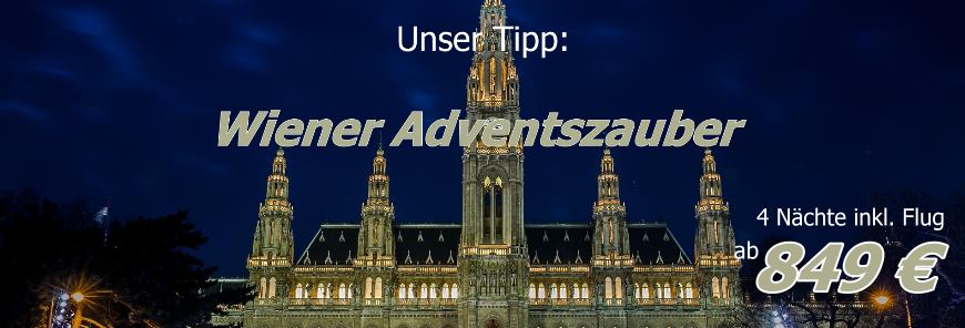 Adventreise nach Wien inkl Flug